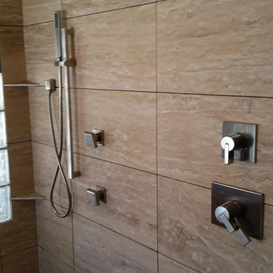 Shower fixture installation for Water Heater Replacement in Homewood